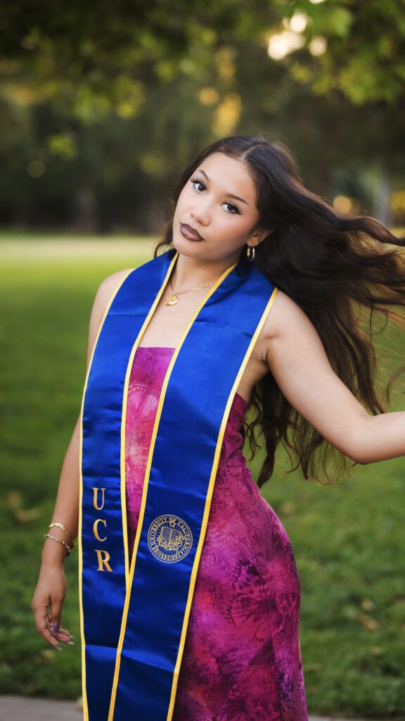 Graduate at the University of California, Riverside.